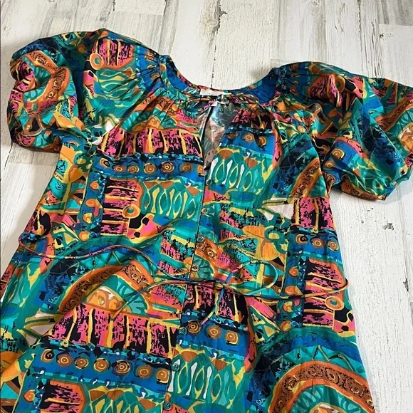 Cleobella Natia Paradiso Dress Size Small - Picture 4 of 12